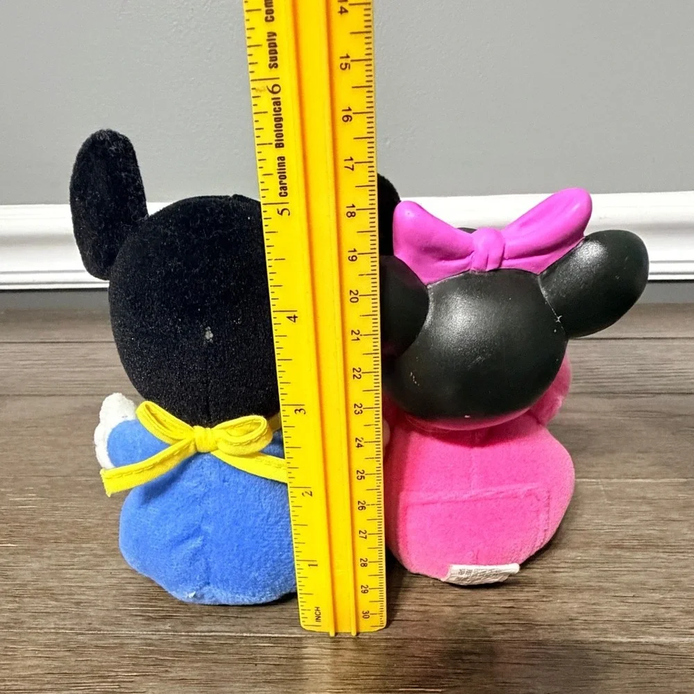 Vintage Disney Babies Mickey & Minnie Mouse Plush Applause 5